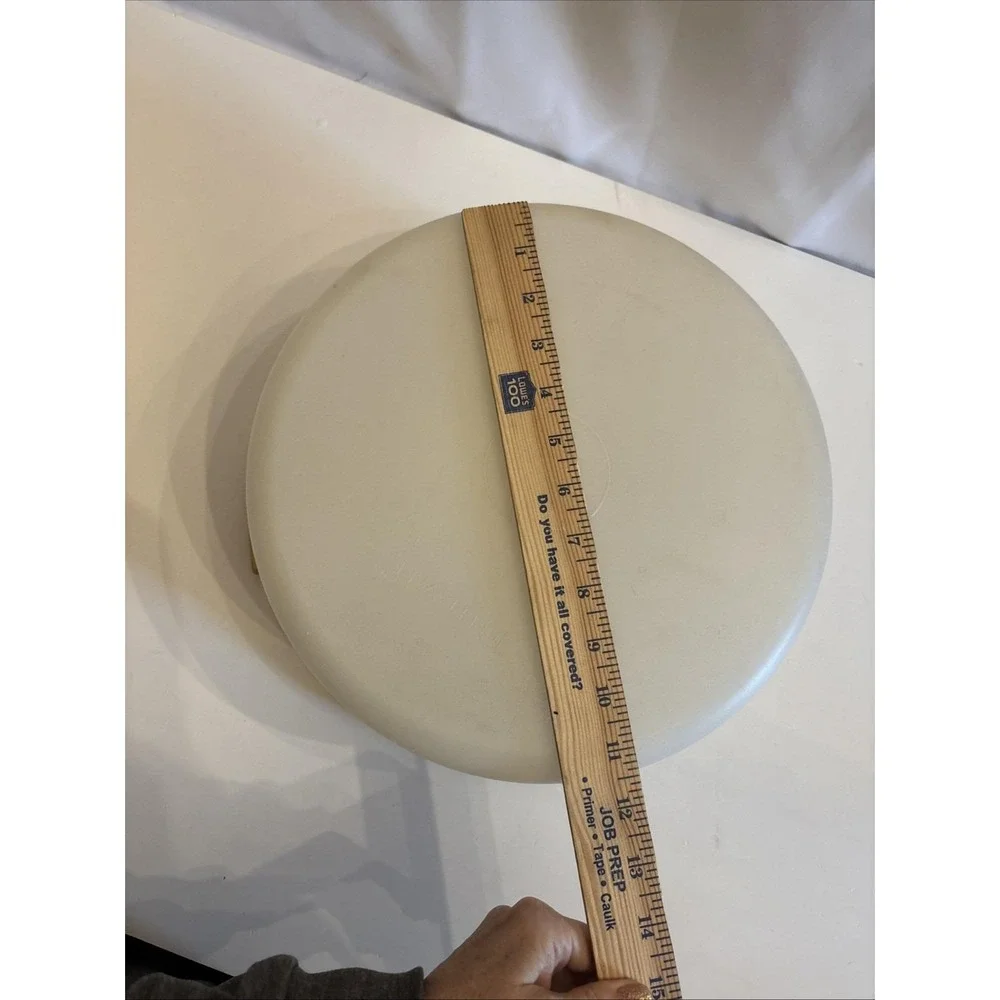 Tupperware Round Cake Carrier Gold W/Lid 1256-4 12